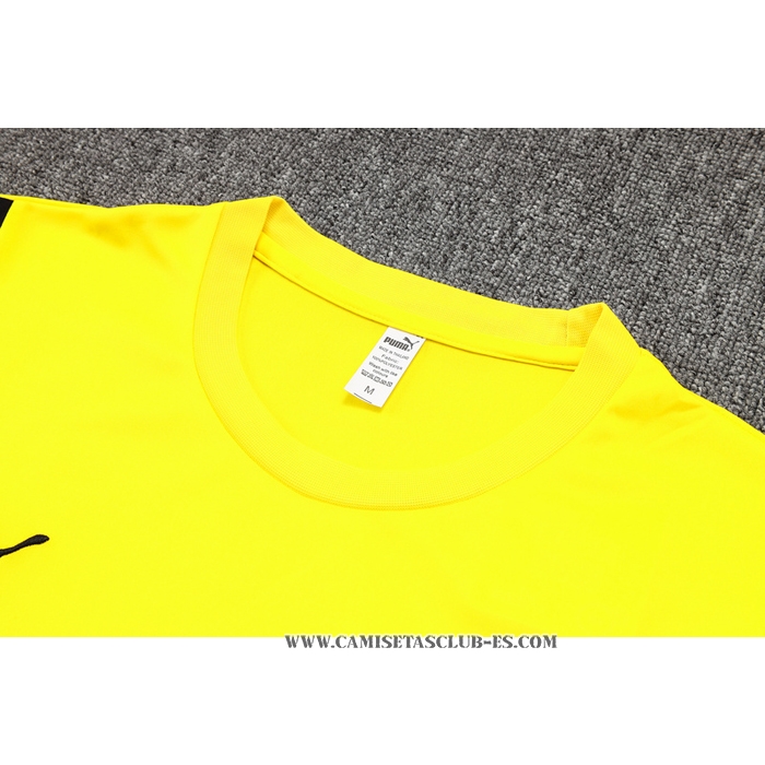 Camiseta de Entrenamiento Borussia Dortmund 23-24 Amarillo